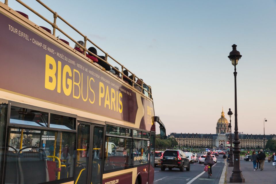 Paris: Big Bus Hop-on Hop-off Tour and Seine River Cruise - Your 24 or 48-hour hop-on hop-off pass: use the stops like a pro