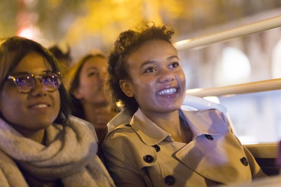 Paris: Big Bus Hop-on Hop-off Tour & Panoramic Night Tour - Panoramic night tour: the 2-hour plan for Eiffel lights and Montmartre vibes