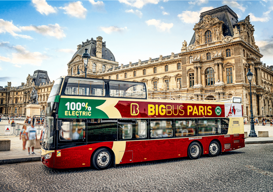 Paris: Big Bus Hop-On Hop-Off Tour with Optional Cruise - Key highlights