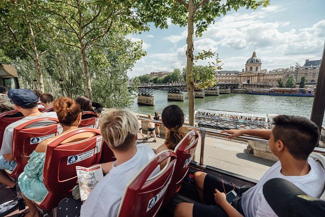 Paris Big Bus Hop-On Hop-Off Tour with Optional River Cruise - Optional 1-hour Seine River Cruise: stunning views, but lines can steal the day