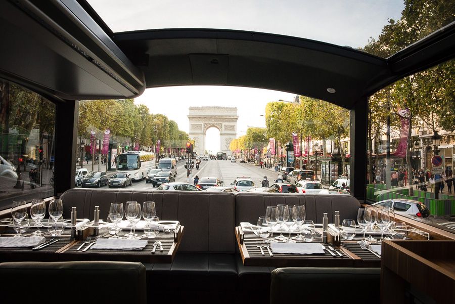 Paris: Bustronome Gourmet Lunch Tour - On the Road: How the Route Works for Views (and Why Some People Want More Narration)