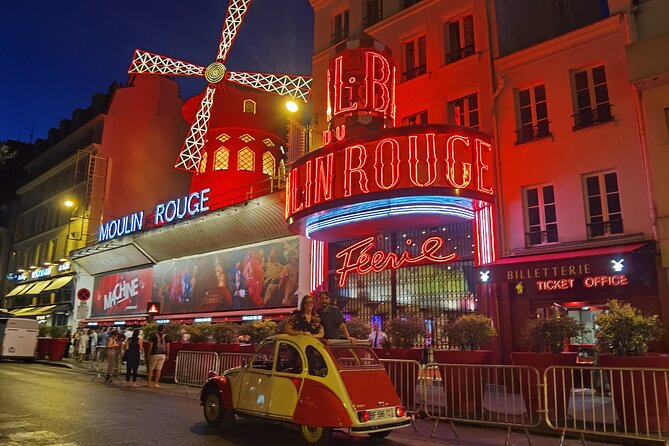 Paris by Night - Vintage Citroën 2CV + Champagne: the vibe, in practical terms