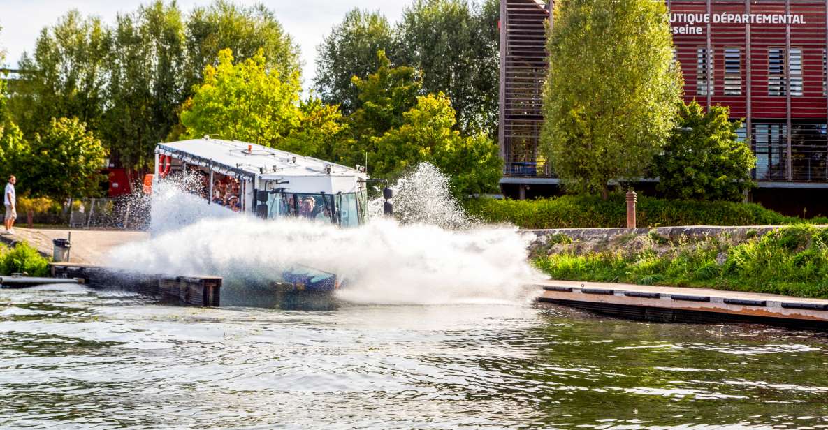Paris: City and River Seine Tour on an Amphibious Bus - Key things that make this tour worth your time