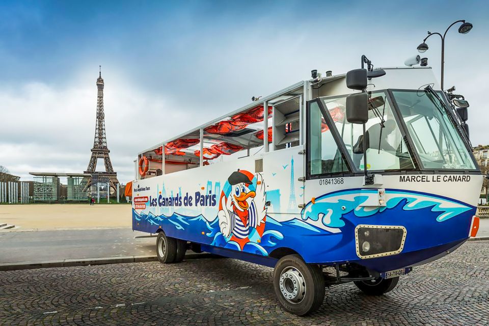 Paris: City and River Seine Tour on an Amphibious Bus - Who should book this amphibious Paris tour