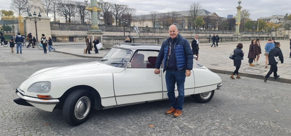 Paris: City Discovery Tour by Vintage Citroën DS Car - Riding the Legendary Citroën DS Through Paris