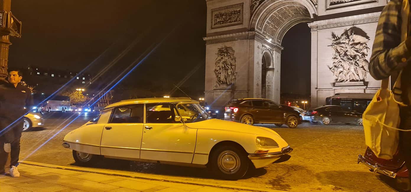 Paris: City Discovery Tour by Vintage Citroën DS Car - Louvre Museum: The World-Famous Stop Without the Ticket Pressure