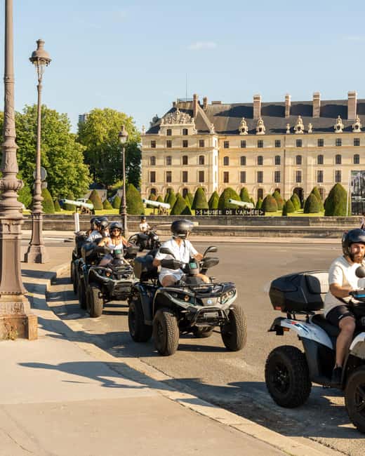 Paris: City Highlights Guided Quad Tour - Meeting point reality check: show up 30 minutes early
