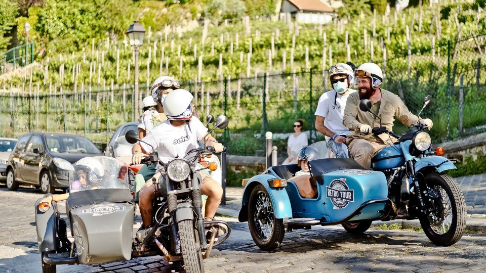 Paris: City Highlights Tour by Vintage Sidecar - Stop-by-stop: Latin Quarter, Île de la Cité, Les Invalides, Montmartre, and Eiffel
