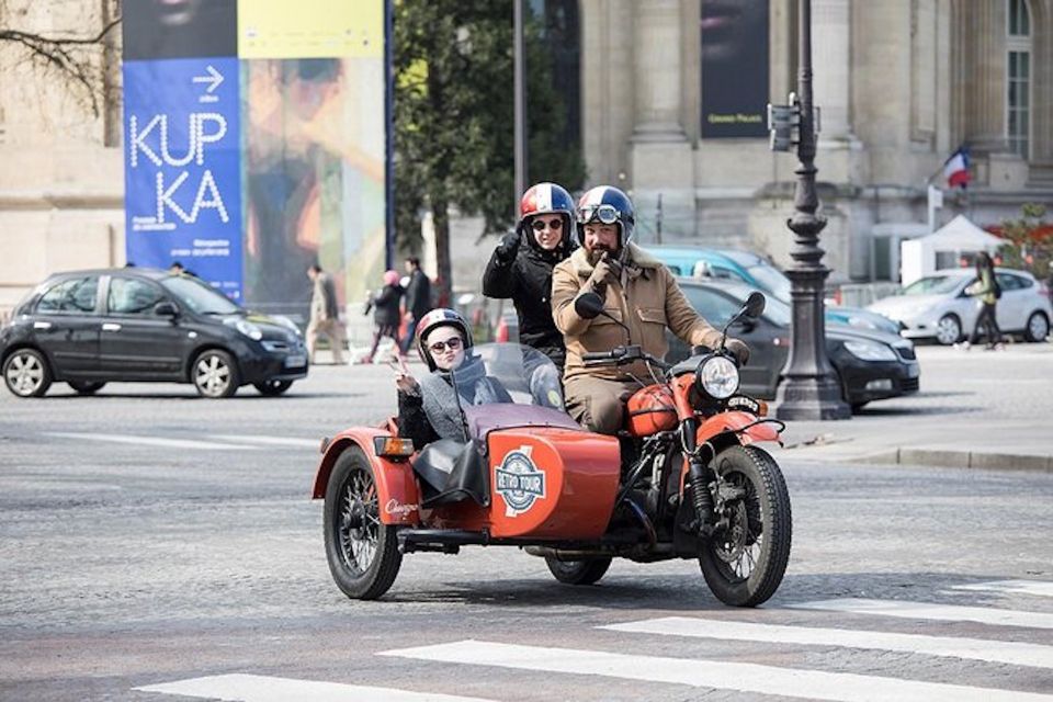 Paris: City Highlights Tour by Vintage Sidecar - Hotel-friendly pick-up and drop-off (and what to plan for)
