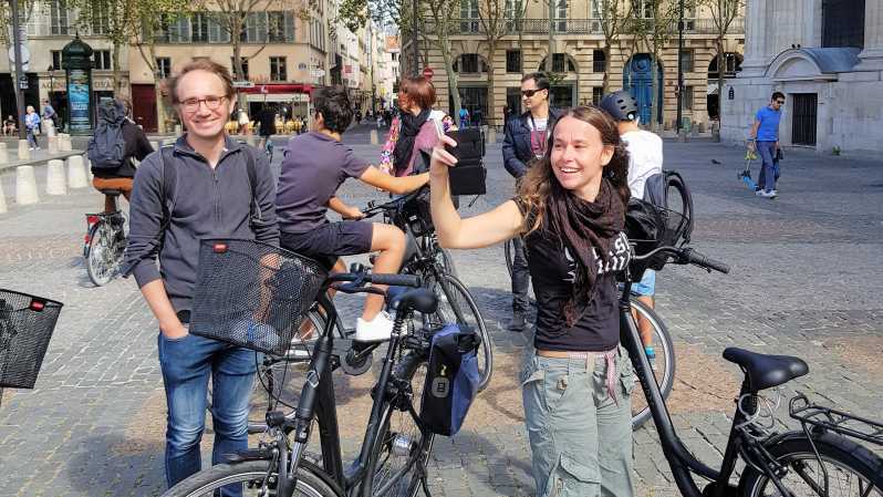 Paris: City Treasures Bike Tour - The Seine loop: love-lock views, Louvre moments, and an easy rhythm