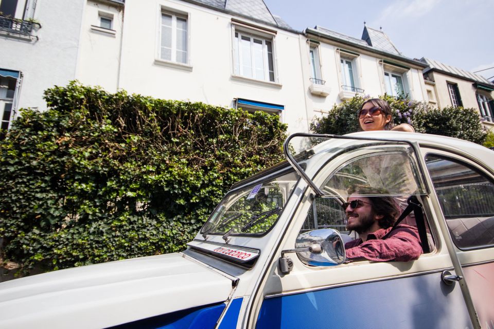 Paris: Classic Sites Tour by Vintage Citroen 2CV - Small Details That Matter on the Day
