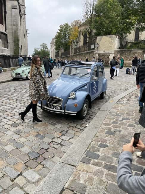 Paris: Classic Tour in a 2CV - Eiffel Tower Through Trocadéro to Arc de Triomphe: the View-Finding Spine