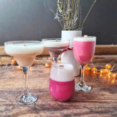 Paris: Cocktail Candle Making - Choosing colors and decorations