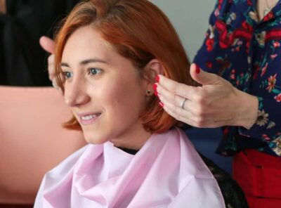 Paris: Color analysis - The fabric draping stage, where the advice becomes visible