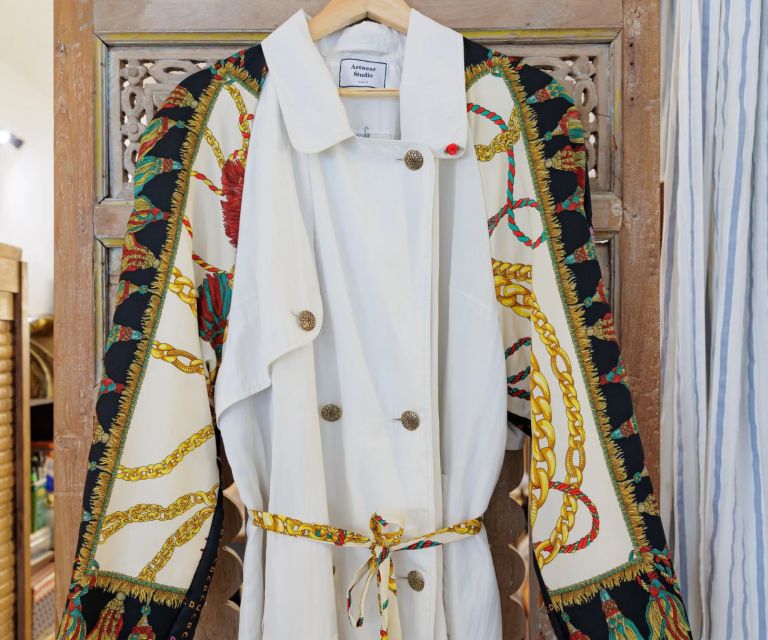 Paris: Couture workshop, upcycle your own jacket - A jacket becomes your Paris souvenir