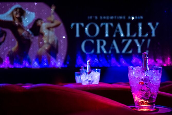 Paris Crazy Horse Cabaret Show with Beverages including Champagne - What you’re really paying for: Champagne included, time protected