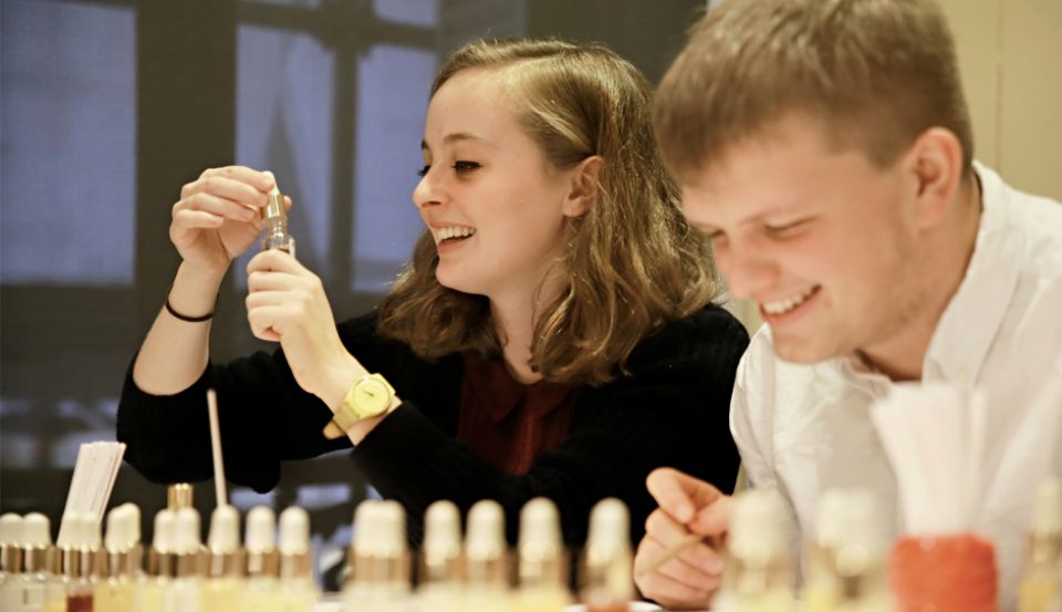 Paris: Create your Signature Scent Perfume Workshop - Entering a perfume workshop that feels like an apartment class, not a show