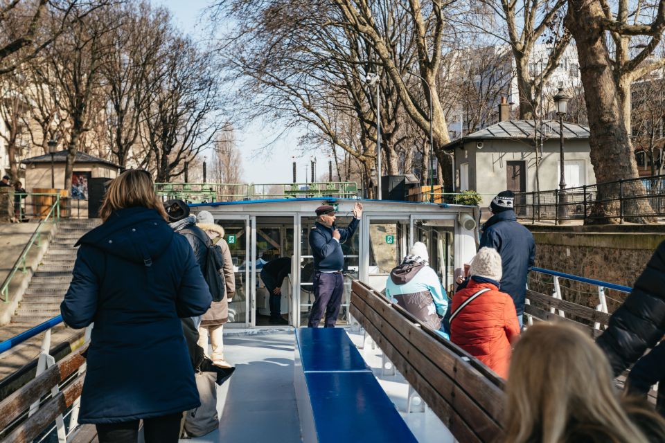 Paris: Cruise on the Saint-Martin Canal and Seine River - Récollets lock and the Hotel du Nord moment