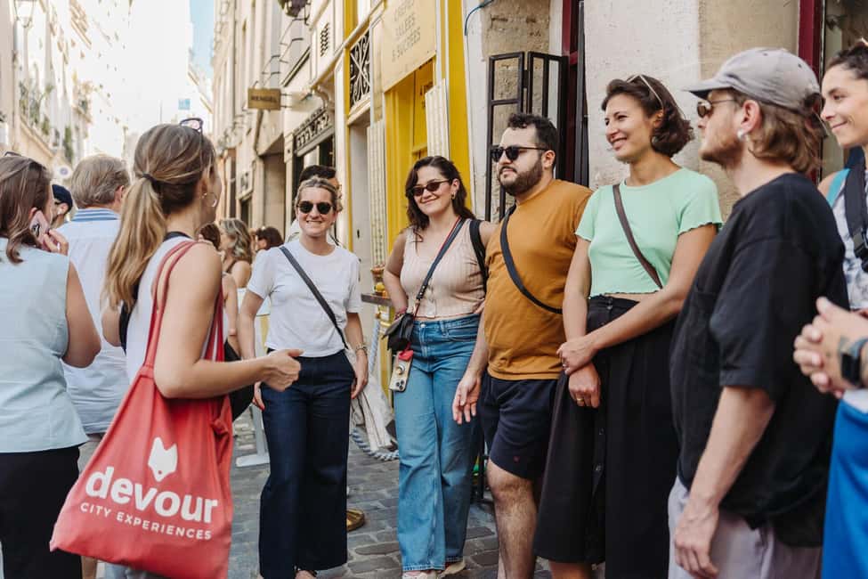 Paris Culinary Tour: 11 Tastings & 2 Wines in Le Marais - The guides: what you gain from a good host