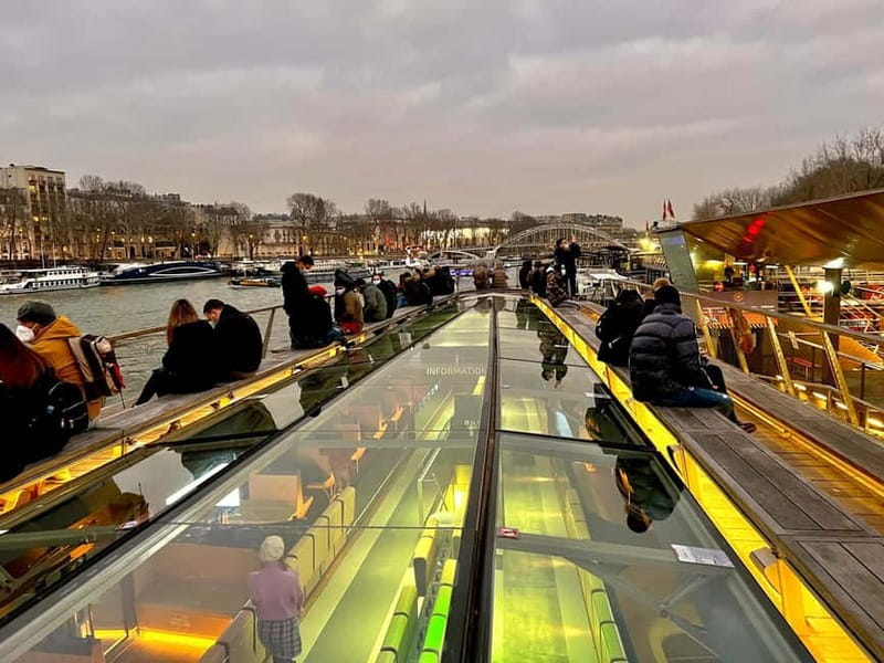 Paris: Day or Evening River Cruise with Musical Ambiance - Music on Deck + Your Phone Playlist: The Vibe Setup