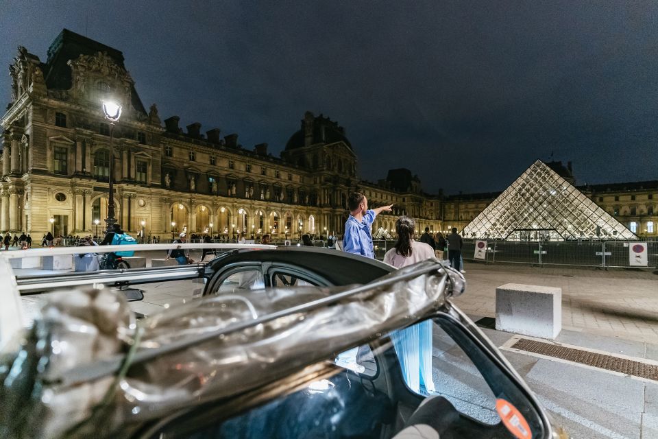 Paris: Discover Paris by Night in a Vintage Car with a Local - City of Lights from the driver’s seat
