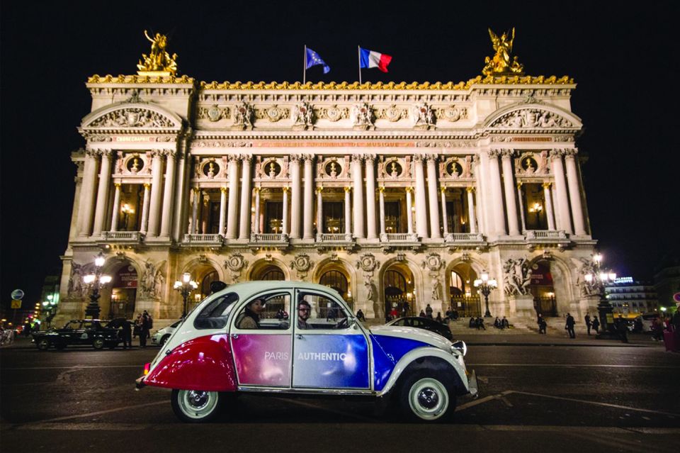 Paris: Discover Paris by Night in a Vintage Car with a Local - Passing the Louvre, Notre-Dame, Opera Garnier, and Île de la Cité