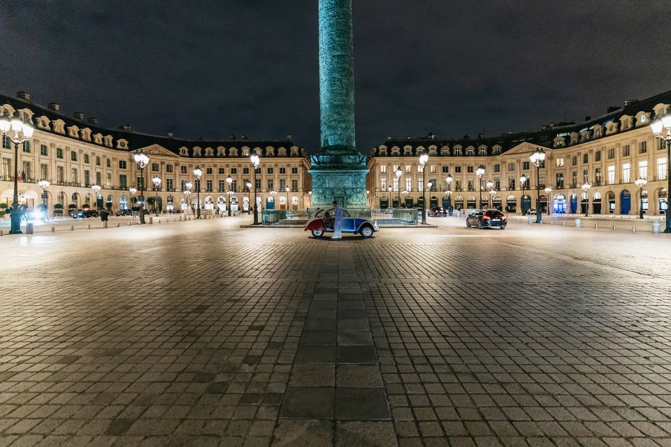 Paris: Discover Paris by Night in a Vintage Car with a Local - How long you’ll be out, and what the $81 buys you
