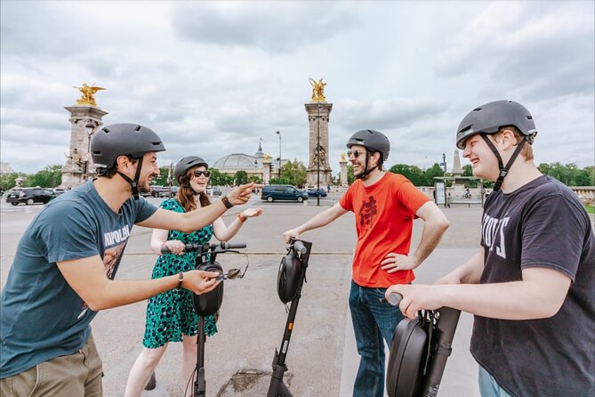 Paris E-Scooter Tour with fun & informative guide (small groups) - Grand Palais and 1900 Exposition Universelle Flair