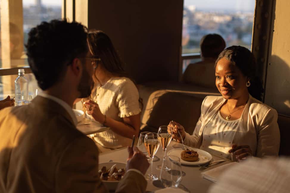 Paris: Early Dinner at Madame Brasserie in the Eiffel Tower - Menus by Chef Thierry Marx: Gustave vs Grande Dame