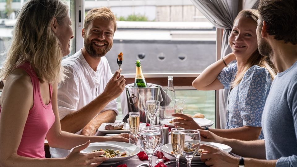 Paris: Early Evening Dinner Cruise on the River Seine - The classic French menu: what you’re actually eating