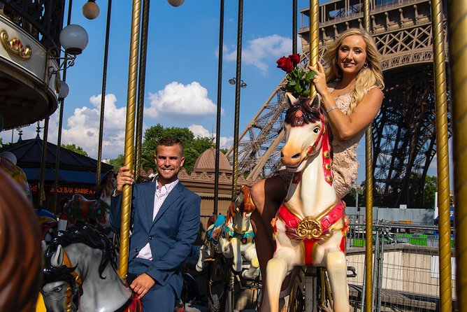 Paris Eiffel Tower Wedding Vows Renewal Ceremony with Photo Shoot - Port Debilly and the Kennedy–Camoëns stretch: space for family and composition