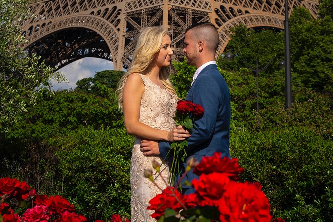 Paris Eiffel Tower Wedding Vows Renewal Ceremony with Photo Shoot - Your private ceremony with Elisabeth: paced, personal, and filmed