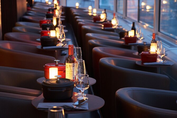 Paris en Scene 3 Course Seine River Dinner Cruise - What Costs Extra: Wine, Champagne, and the 18+ Rule