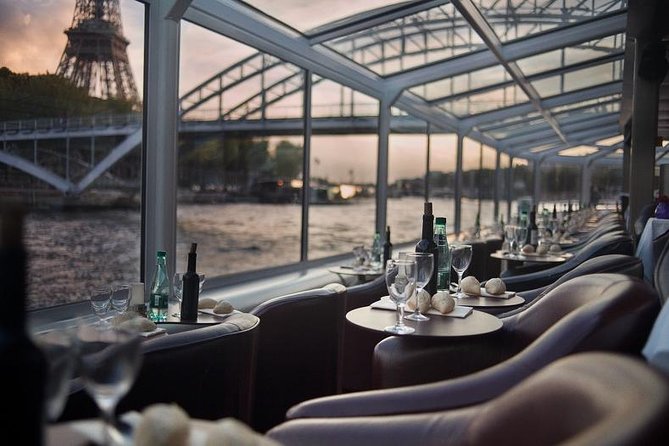 Paris en Scene 3 Course Seine River Dinner Cruise - Where You Board on the Seine (Île aux Cygnes and Pont de Bir-Hakeim)