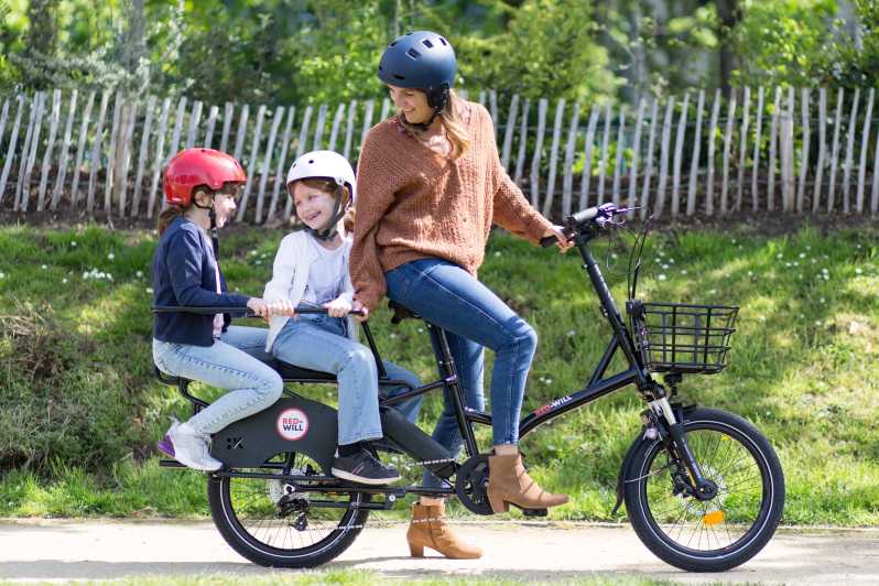 PARIS: Family e-bike longtail renting - Starting at the RED-WILL workshop in the 15th arrondissement