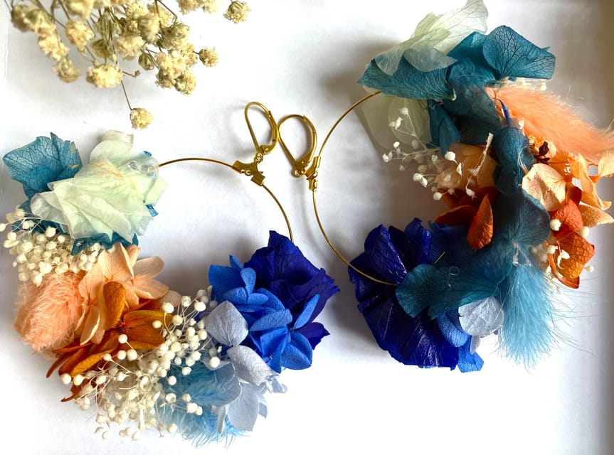 Paris: Floral Earrings workshop - Kimiko’s guidance and the value of a small group