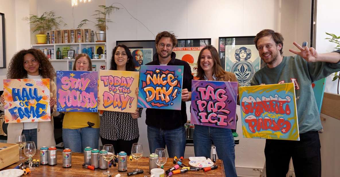Paris: Graffiti on Canvas Workshop at an Art Studio - Practical Ways to Get More From the Class