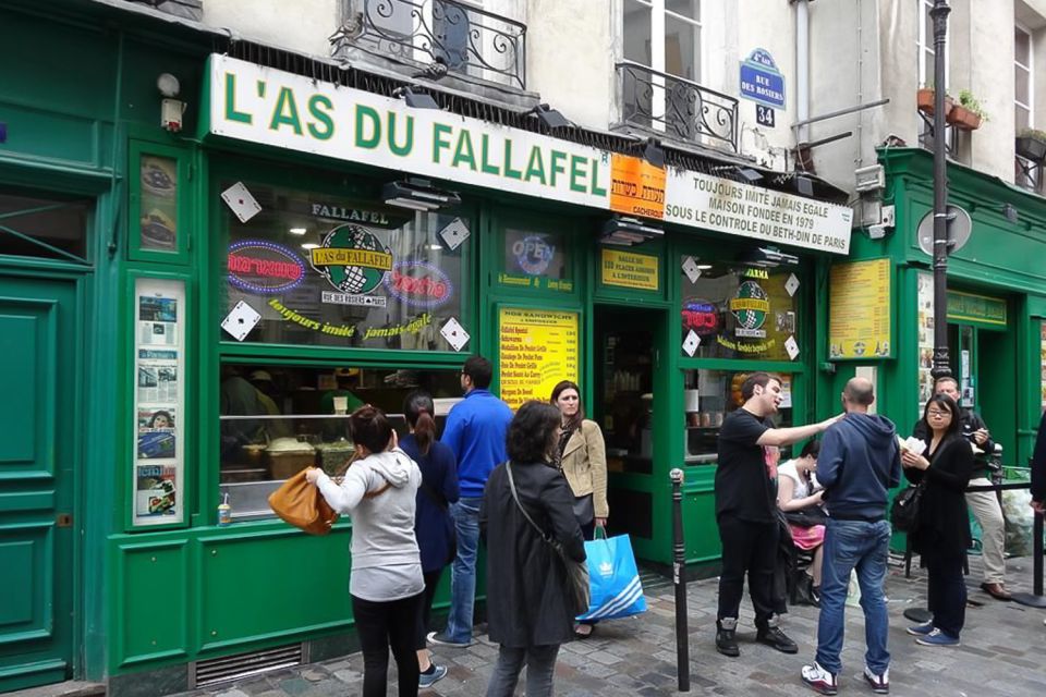 Paris: Guided tour of Marais in German - Rue des Rosiers: Jewish life in the most famous street of the quarter