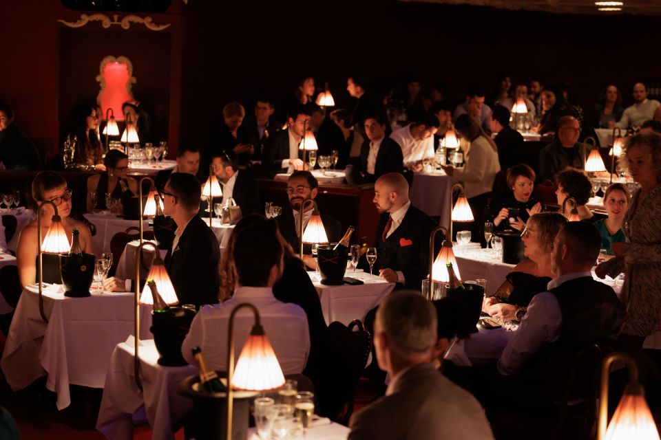 Paris: La Nouvelle Eve Cabaret Dinner Show - The 3-course dinner plus Champagne: how the meal fits the show