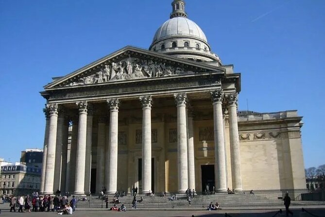 Paris Latin Quarter Walking Tour plus Seine River Cruise Option - Pantheon: Corinthian columns and the feeling of scale