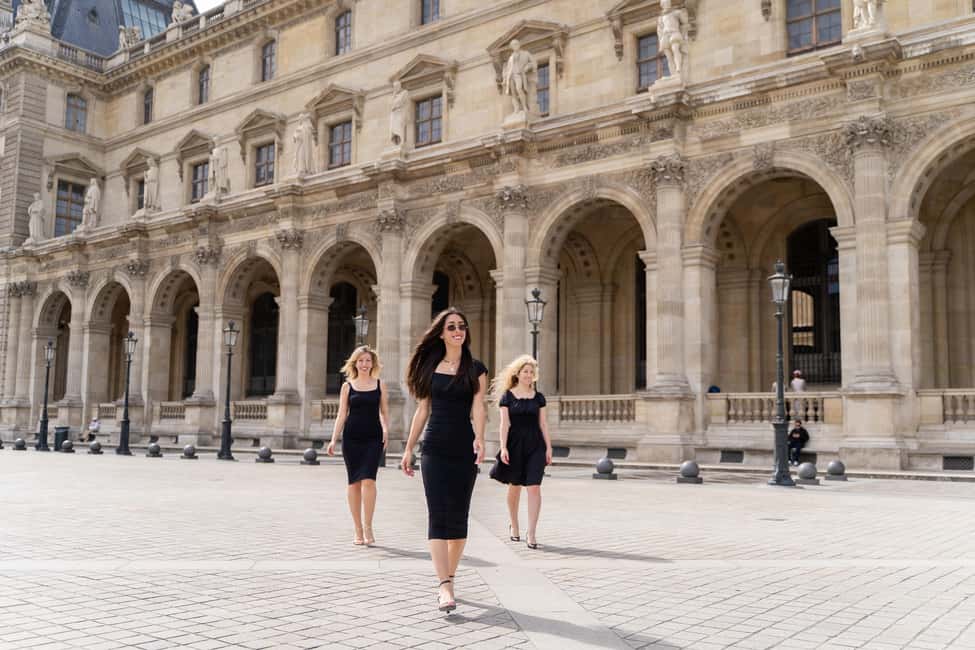Paris: Louvre photoshoot or Seine bridges Eiffel Tower walk - Posing help that makes you look natural fast
