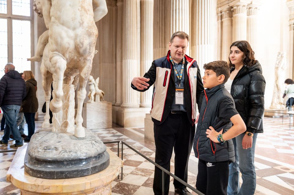 Paris: Louvre Private Family Tour for Kids + Reserved Entry - Where to Meet: Napoleon Square and the Louis XIV Statue