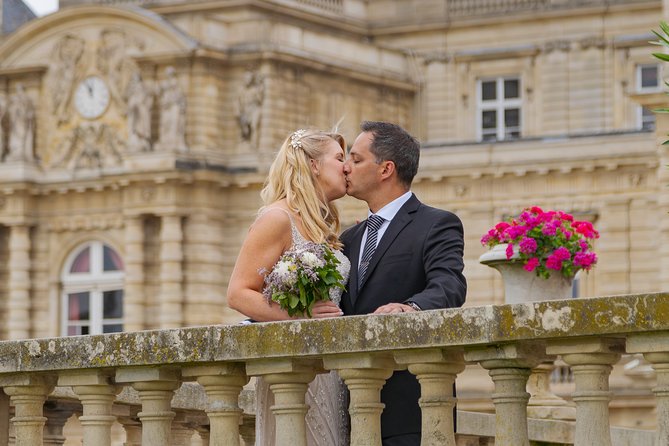 Paris Luxembourg Garden Wedding Vows Renewal Ceremony with Photo Shoot - Why Luxembourg Gardens works for a vow renewal