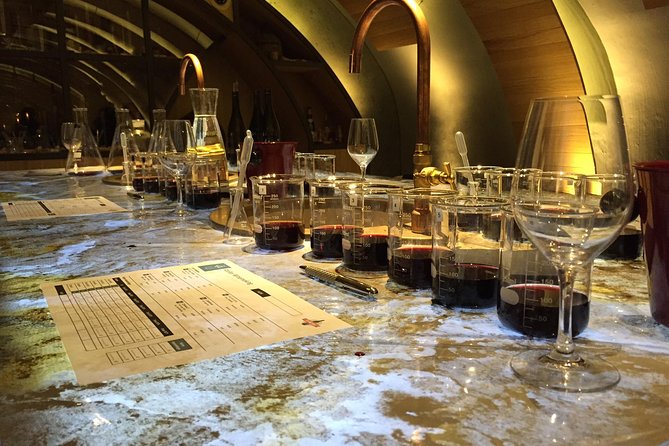 Paris - Make Your Own Bottle of Wine in a Royal Wine Cellar - Your two hours: Taste, build, then build again