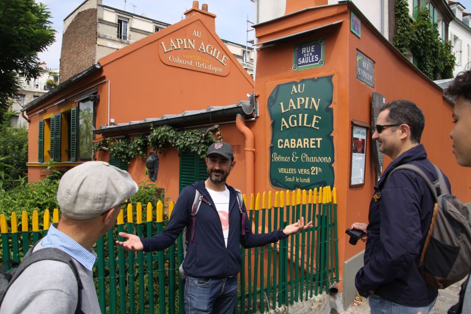 Paris: Montmartre Culture and Local Pastries Walking Tour - Finding the Renoir–Van Gogh mill landmark