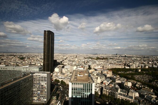 Paris Montparnasse Top of the City Observation Deck Entry Ticket - Key Things You’ll Notice