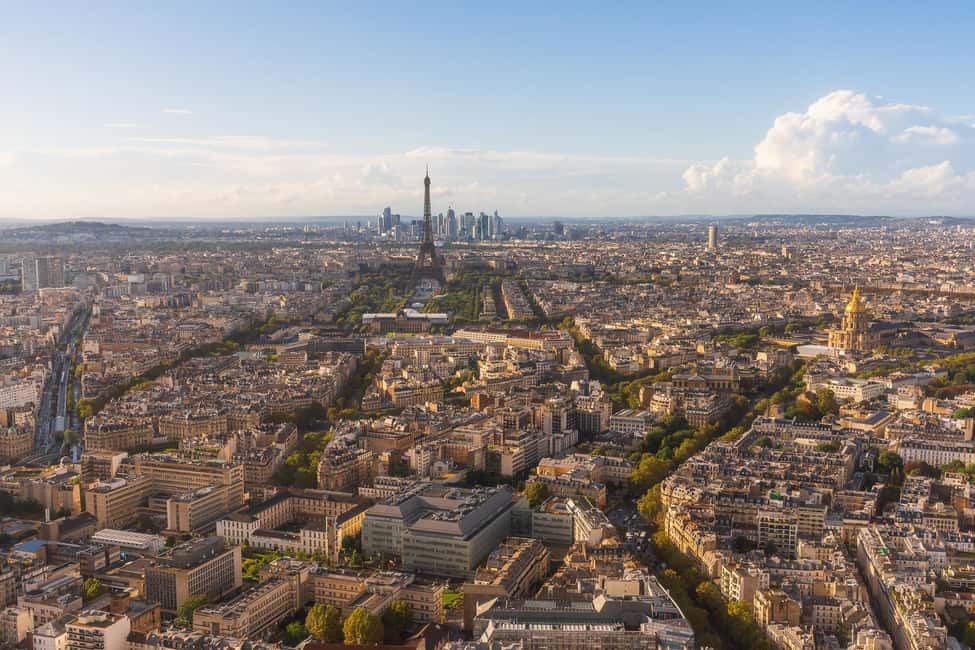 Paris: Montparnasse Tower Observation Deck Entry Ticket - The Magnicity app: AR facts that help you read the skyline
