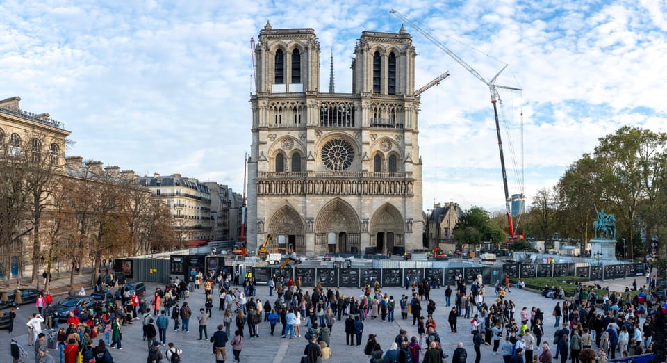 Paris: Notre Dame Cathedral Exterior Guided Tour - Bells and the 2019 fire: Emmanuel Bell and what survived
