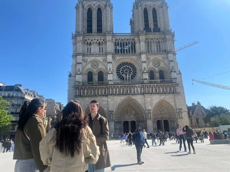 Paris: Notre-Dame Cathedral Exterior Tour - From guided exterior to self-guided interior: how to use that window
