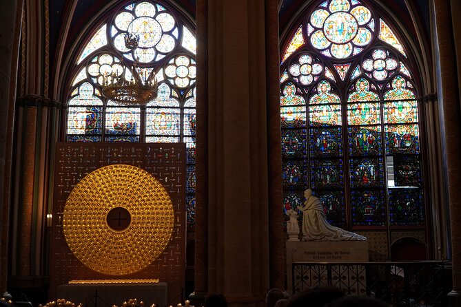 Paris Notre-Dame Interior Guided Tour with Scheduled Group Access - Stop 2: Inside Notre-Dame, with stained glass and the 2019 fire story